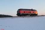 218 498-4 auf dem Weg als Tfzf 72391 Mühldorf (Obb) nach Chemnitz bei Marktleuthen.