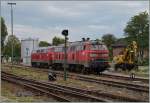 Ein Blick hinter die Kulissen - in Lindau einfach vom Bahnsteig aus zu erleben.