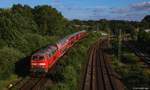 Mit dem RE83 (RE 21626) aus Lübeck Hbf.