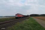 232 906-8 mit der Sonntags Wagenübergabe 56743 Nürnberg - Marktredwitz bei Oberteich.