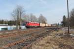 232 469-7 mit dem 51723 NNR - LLE Frankenwaldumleiter in Pechbrunn.