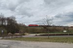 232 609 erreicht Marktredwitz mit dem 51724 Nürnberg - Leipzig Engelsdorf Frankenwald Umleiter.13.04.16