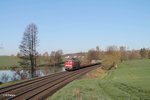 232 330-1 zieht den 45367 Nürnberg - Cheb bei Letten.