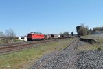 232 569-4 mit dem 45365 Nürnberg - Cheb in Pechbrunn.