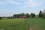 232 569-4 zieht bei Waldershof den 51082 LE - NNr Frankenwald Umleiter.