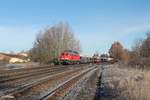 232 262 mit dem EZ 45362 XTCH - NNR kurz vor Wiesau.