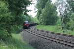 233 217-9 mit dem langen 45365 Nrnberg - Cheb bei Schnfeld.