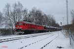 233 662-6 steht in Arzberg mit dem 45368 Cheb - Nürnberg in der Überholung.