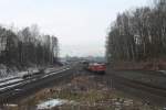 233 636-0 durchfährt Marktredwitz mit den EZ 51721 Nürnberg - Leipzig Engelsdorf Frankenwald Umleiter.