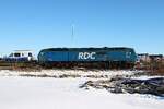 Notschuss von RDC 2700-03 bei Niebüll am 14.Februar 2026.