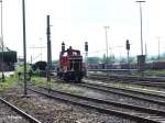 363 814-5 abgestellt in Marktredwitz.