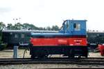 Kleinloklein Jan De Rijk 0001 steht whrend ein Ausstellung am 2 Juli 2004 in Roosendaal Goederen. 

Anmerkung:
Eine Deutz vom Typ KS 55 B, Baujahr 1961, Fabriknummer 57440
