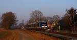 Der 622 155/655 der AKN konnte am sonnigen 13.02.17 südlich vom Bf. Ulzburg-Süd aufgenommen werden. Er war auf dem Weg als A1 nach Hamburg-Eidelstedt gewesen.