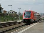 Der DB 641 012 als RB auf dem Weg nach Schaffhausen erreicht Neunkirch.