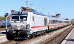 DB 2248 507-6 REV/MMAL/21.01.26 mit dem letzten IC1 Intercity 2311  Nordfriesland  Ausfahrt Niebüll Richtung Süden.