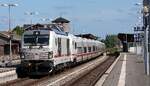 Einfahrt f�r den ICE 2311 mit Zuglok 2248 508-4 und dem Tz 1806 (besteht aus 1xApzf 896.1, 2xApz895.1, 1xWRz894.