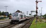 DB 2248 506-8 REV/MMAL/22.01.26 mit dem ICE 2311(Tz 1808) Einfahrt Bahnhof Nieb�ll 14.06.2026