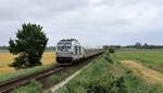 DB 2248 504-3 REV/MMAL/13.01.26 mit dem nun wieder fahrenden ICE 2074 (Tz 1807) aus Berlin aufgenommen am B� Triangel. 14.06.2026