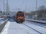 Ob IC 2213 von Binz pnktlich,am 04.Februar 2012,Stuttgart erreichte ? Jedenfalls den Bahnhof Bergen/Rgen erreichte 101 048-7 pnktlich.