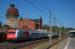 101 081-8  Cewe-Fotobuch  mit dem IC 1923 von Berlin Sdkreuz nach Kln Hbf in Rathenow.