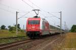 101 089-1  Cewe-Fotobuch  mit dem IC 2049 von Kln Hbf nach Leipzig Hbf in Demker.