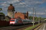 101 081-8  Cewe-Fotobuch  mit dem IC 1925 von Berlin Sdkreuz nach Kln Hbf in Rathenow.