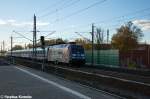 101 110-5  Eintracht Frankfurt  mit dem IC 2010 von Kln Hbf nach Berlin Sdkreuz in Rathenow.