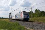 101 060-2  60 Jahre Bundespolizei  mit dem IC 2239  Warnow  von Warnemünde nach Leipzig Hbf in Stendal.