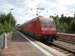 101 020 hat mit IC  RGEN  2212 aus Koblenz den Zielbahnhof Binz erreicht.