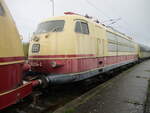 103 224,am 12.Oktober 2025,am ehemaligen Haltepunkt Mukran Mitte.