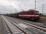 Störtebekersonderzug Saalfeld-Bergen/Rügen mit dem EGP Holzroller 211 030,am 22.Juli 2017,in Bergen/Rügen.