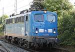 140 038-0 beim rangieren im Bahnhof Rostock-Bramow.14.06.2014