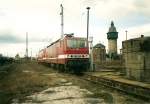 143 865 in der damaligen Einsatzstelle Berlin Schneweide.