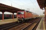 143 307-7 mit dem RE11 (RE 18225) von Frankfurt(Oder) nach Cottbus in Guben.