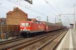 604 (143 257-4) MEG - Mitteldeutsche Eisenbahn GmbH im neuen Lack mit einem Autotransportzug in Hannover Linden/Fischerhof Richtung Ahlten unterwegs.