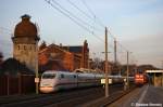 401 569-9  Worms  als ICE 875 von Berlin Ostbahnhof nach Basel SBB in Rathenow.