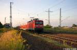 112 108 mit dem RE1 (RE 18134) von Frankfurt(Oder) nach Magdeburg Hbf in Satzkorn.