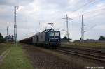 RBH 114 (143 056-0) & RBH 116 (143 573-4) RBH Logistics GmbH mit einem Tads Ganzzug in Satzkorn und fuhren in Richtung Golm weiter.