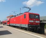 Am heutigen Sonntag-Nachmittag staunte ich nicht schlecht als 112 101 zwischen Rostock Hbf und Warnemnde unterwegs war,Rostock-Parkstr.05.05.2013