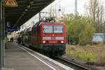 143 193-1 mit der RB14 (RB 18622) von Berlin-Schönefeld Flughafen nach Nauen in Berlin-Schönefeld Flughafen.