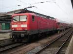 114 005 am 05.Dezember 2010 in Rostock Hbf.