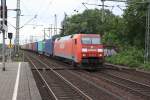 BR 152 116-0 einfahrt im Bahnhof Hamburg Harburg am 11.06.2011