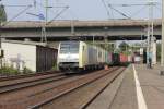 ITL 152 901-5 kommt in Hamburg Harburg durchgeeiert am 03.09.2011.