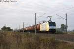 152 196-2 ITL - Eisenbahngesellschaft mbH mit einem Kesselzug  Dieselkraftstoff oder Gasl oder Heizl (leicht)  in Vietznitz und fuhr in Richtung Nauen weiter.