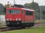 155 251-2 abgestellt im Wismeraner Bahnhof(28.07.2011)