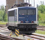 155 053 stand am Mittag zur Freude des Fotografen im Rostocker Hbf.20.05.2022