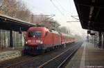 182 011-7 mit der RB22 (RB 28812) von Potsdam Hbf nach Berlin-Schnefeld Flughafen in Potsdam Charlottenhof.