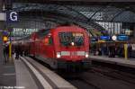 182 011 mit dem RE1 (RE 18181) von Berlin Zoologischer Garten nach Frankfurt(Oder) im Berliner Hbf.