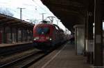 182 025-7 mit dem RE1 (RE 18117) von Magdeburg Hbf nach Eisenhüttenstadt in Magdeburg-Neustadt.