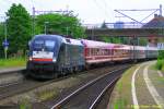 MRCE/HKX 182 534 mit HKX nach Köln am 27.06.2015 in Hamburg-Harburg